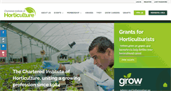 Desktop Screenshot of horticulture.org.uk